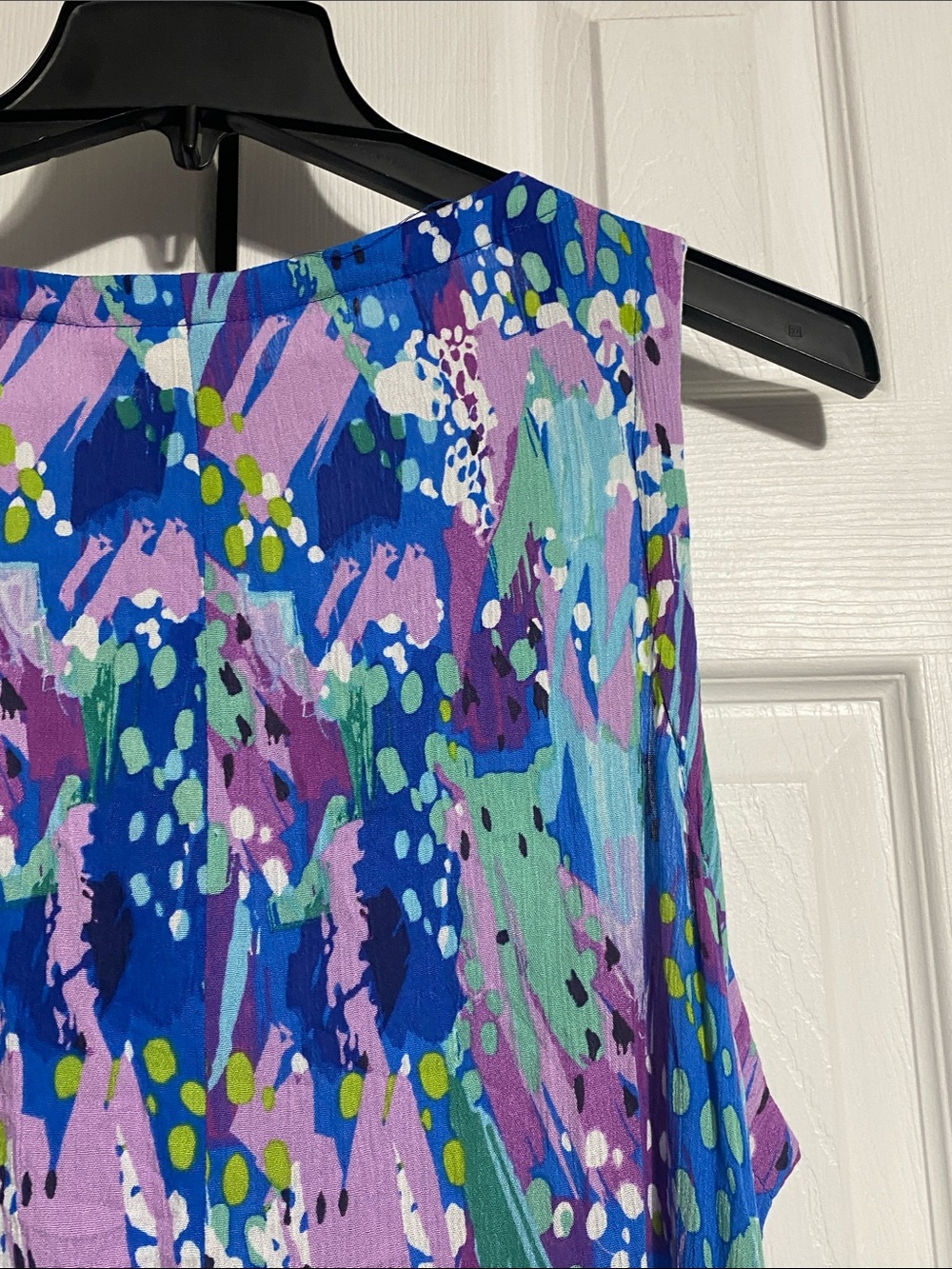 Water Lily NWT casual princess blue lightweight gauze summer beach dress size 1X - Picture 6 of 16